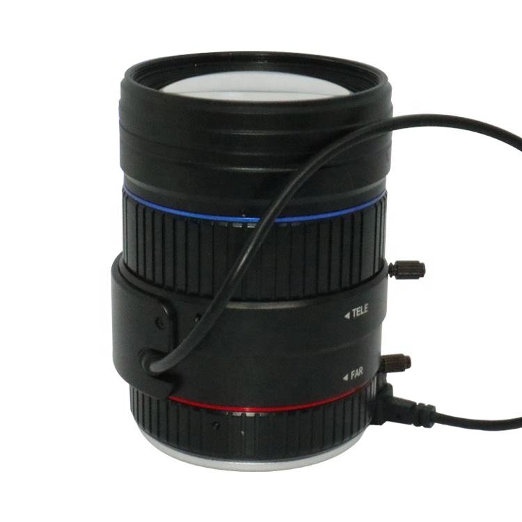1"inch format C-Mount 12-36mm Varifocal Zoom 4k HD 8MP resolution F1.6 Iris and IR Correction Lens DC Iris