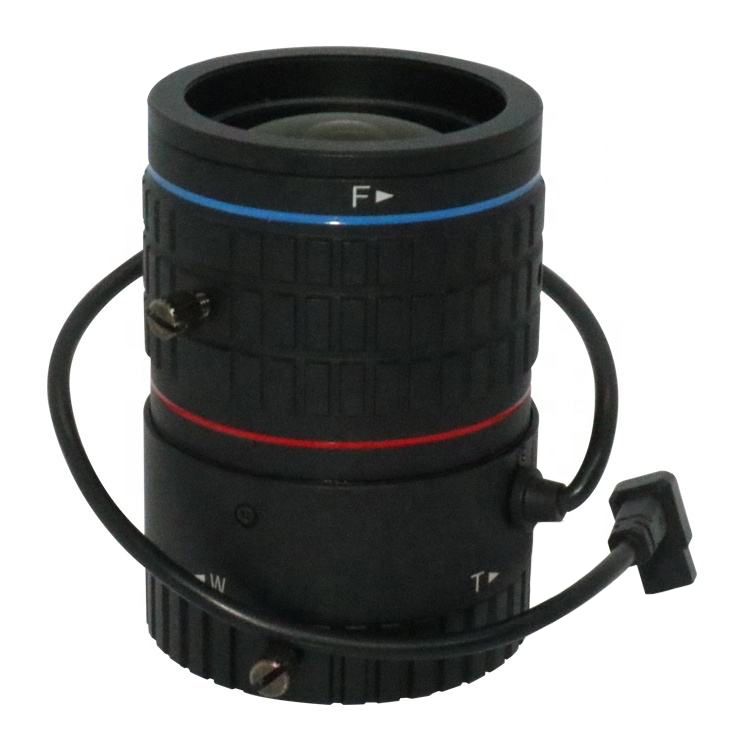 CS-Mount 1/1.8" inch 3.8-16mm 8MP F1.65-3.15 DC Iris Varifocal Zoom IR Correction Lens