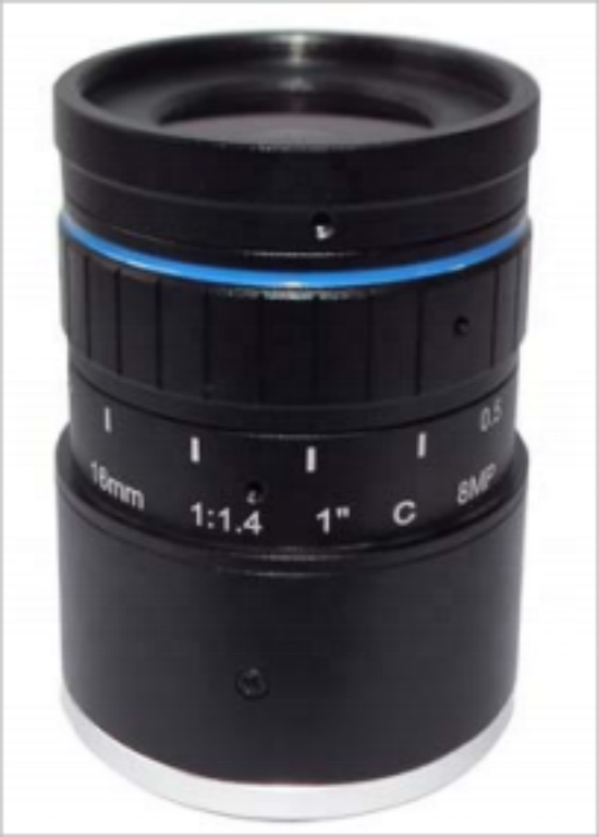 C-mount 1 inch F1.4 16mm focal length Lens 8MP CCTV Lens For Traffic Monitoring Camera