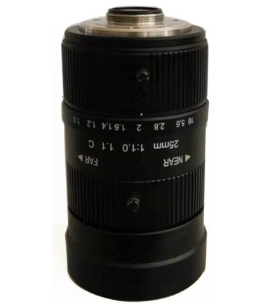 C-Mount lens with 1.1" format 25MM 12MP F1.0 Lens For Traffic Monitoring Camera