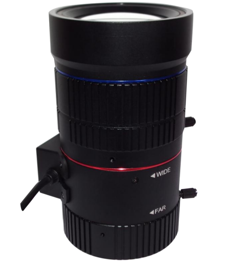 C-Mount 1/1.7" 16-70mm Varifocal Zoom 8MP F1.4 and DC Iris IR Correction Lens