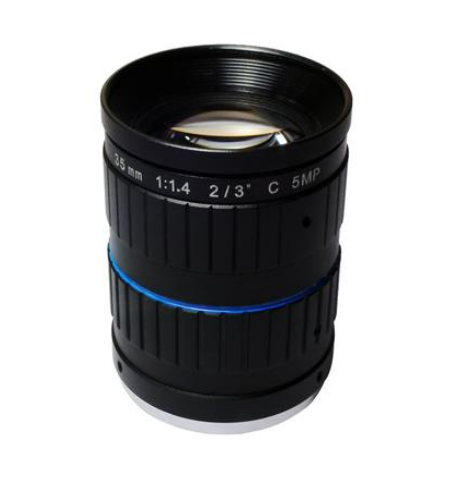 C-Mount lens with 2/3" format 35MM 5MP F1.4 Lens For Traffic Monitoring Camera