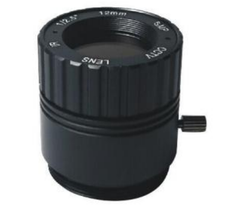 CS-Mount lens with 1/2.5" format 12MM 5MP F2.0 Lens