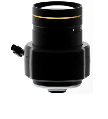 C-Mount 1" 12-36mm Motorized Varifocal Zoom 8MP F1.6 and P Iris IR Correction Lens