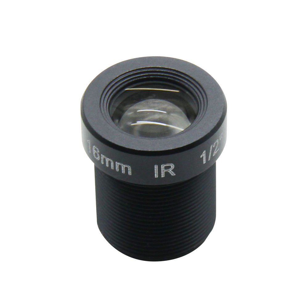 16mm Lens F2.0 5mp 1/2.5 Inch M12 S Mount 5 Mega Pixel Fov 50 Degree Ir Correction Lens
