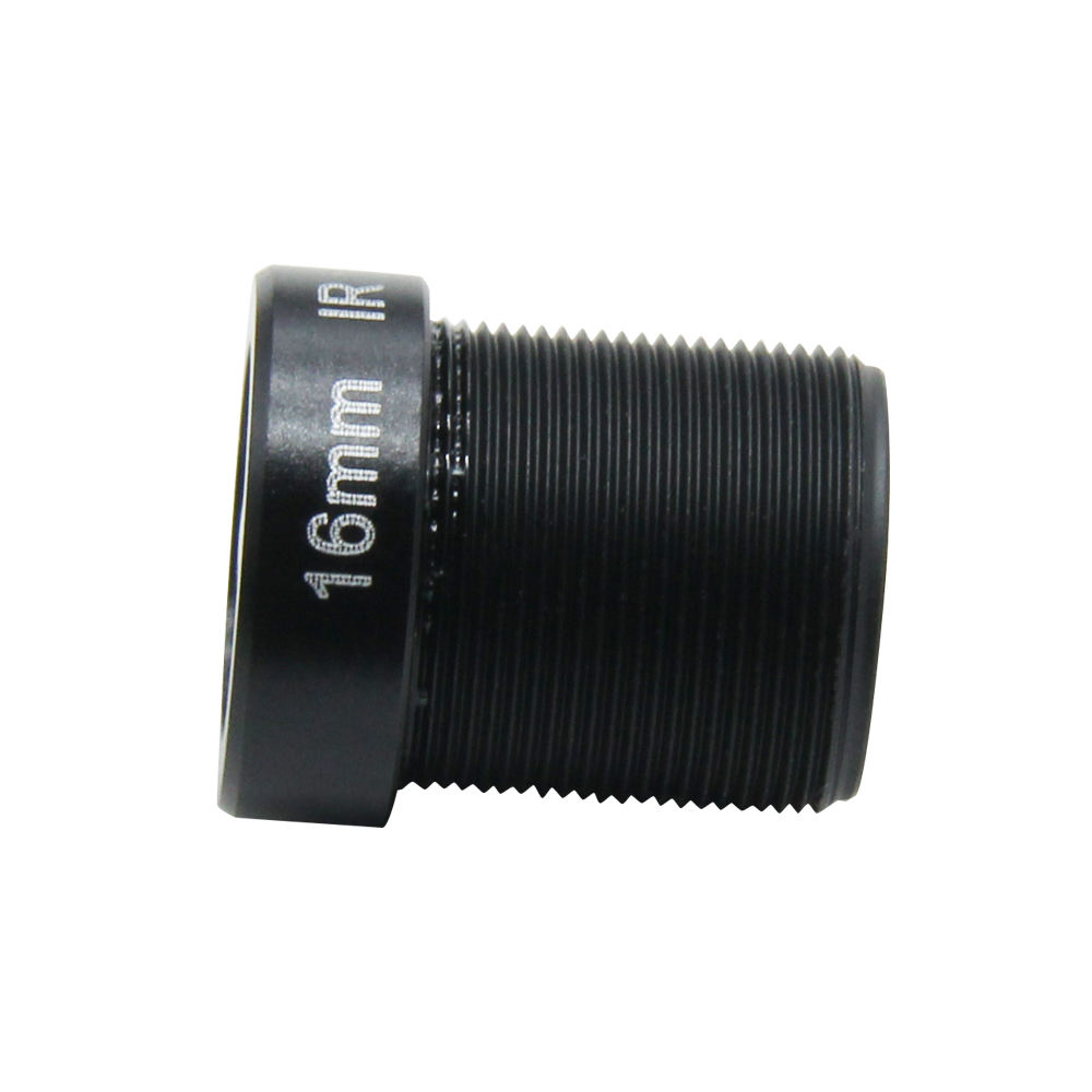 16mm Lens F2.0 5mp 1/2.5 Inch M12 S Mount 5 Mega Pixel Fov 50 Degree Ir Correction Lens