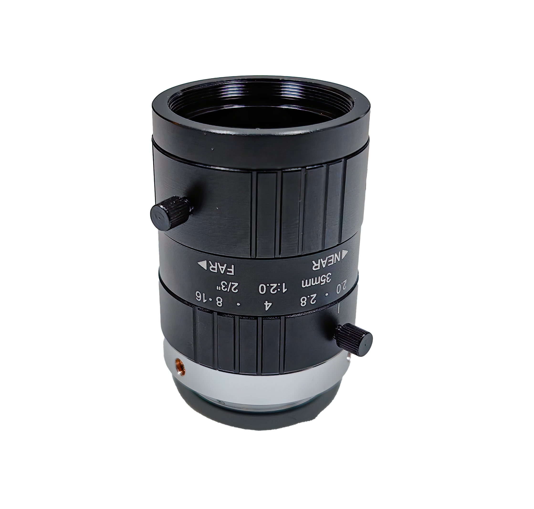 2/3 C-mount 5MP low distortion fixed industrial machine vision camera lens