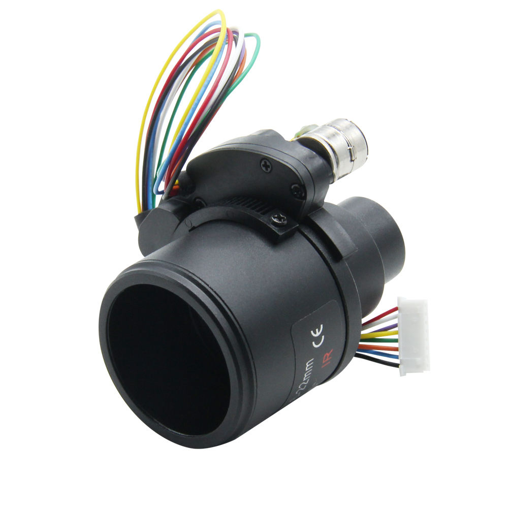 5MP 6~22mm CCD 1/2.5" F2.2 Auto iris D14 Optical cctv lens