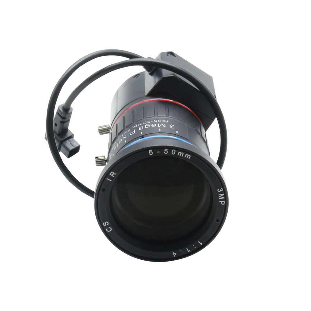 C Mount 1/2.7 manual iris cctv zoom lens