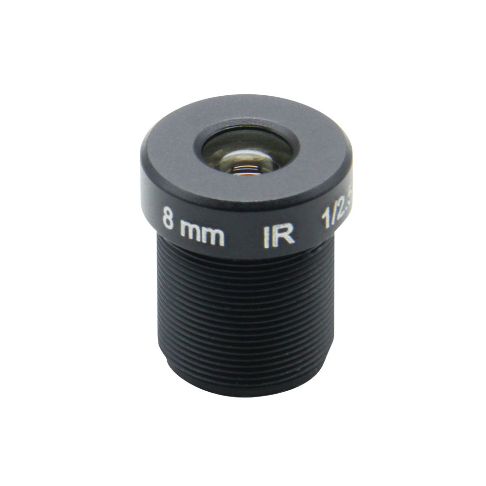 HD 4K 1/2.5 sensor 8mm M12 mount 3 megapixel cctv board lens