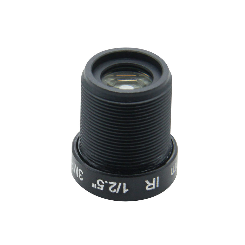HD 4K 1/2.5 sensor 8mm M12 mount 3 megapixel cctv board lens