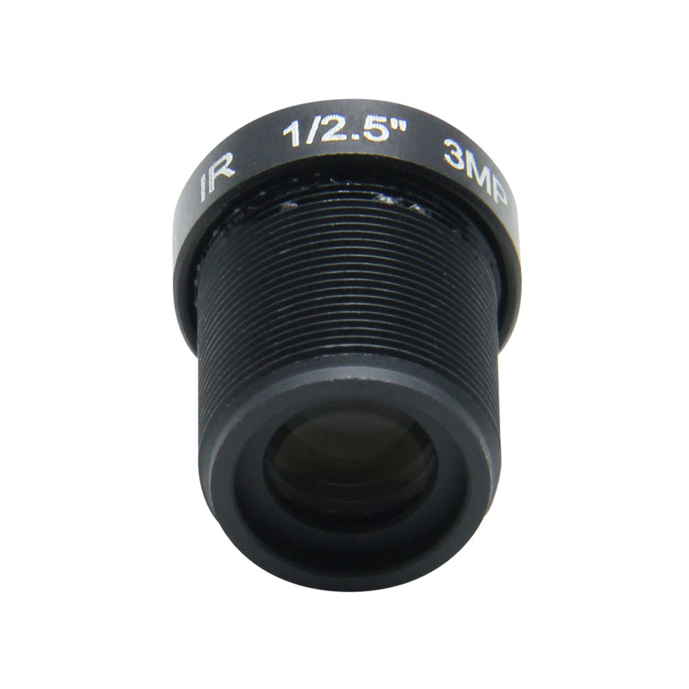 HD 4K 1/2.5 sensor 8mm M12 mount 3 megapixel cctv board lens