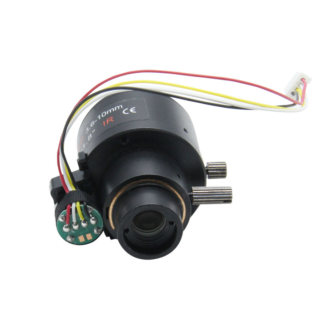 6MP HD Auto Iris 3.6-10mm D14 Mount Motorized zoom Varifocal lens