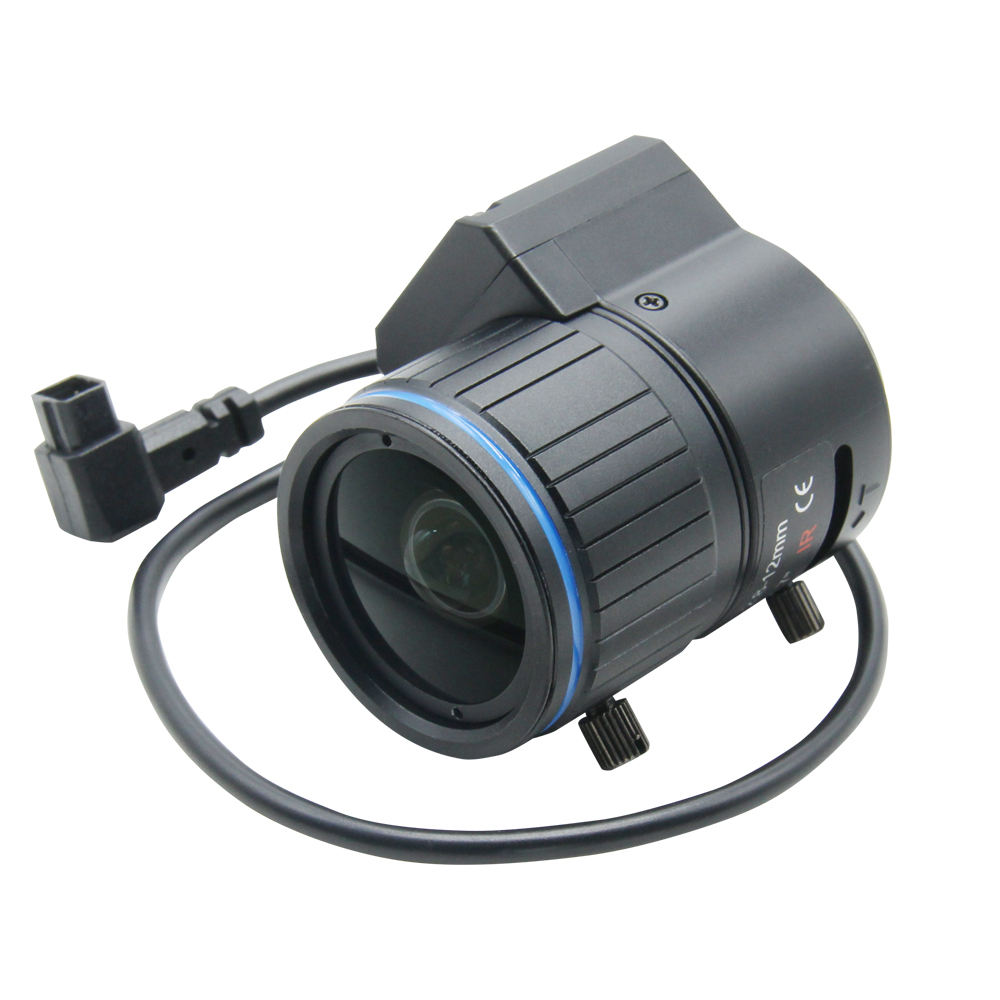Varifocal 2.8-12mm 5MP IR Auto Manual Iris Zoom CS Mount Camera CCTV Lens