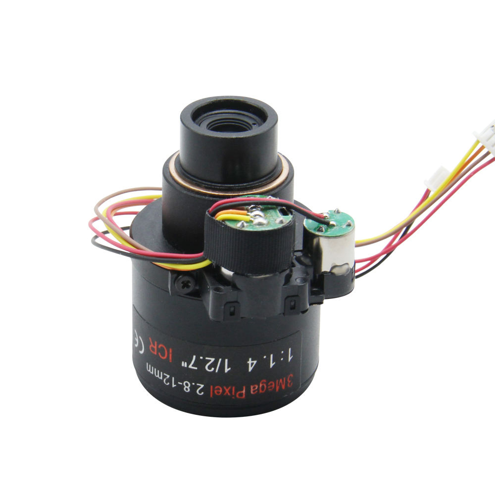 D14 Mount 3mp bullet ip Camera varifocal focus lens 2.8-12mm