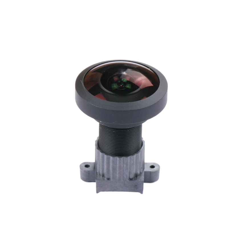 1/2.9" 180X180X180 degree EFL0.9mm F2.0 16M fisheye m12 panoramic cctv lens