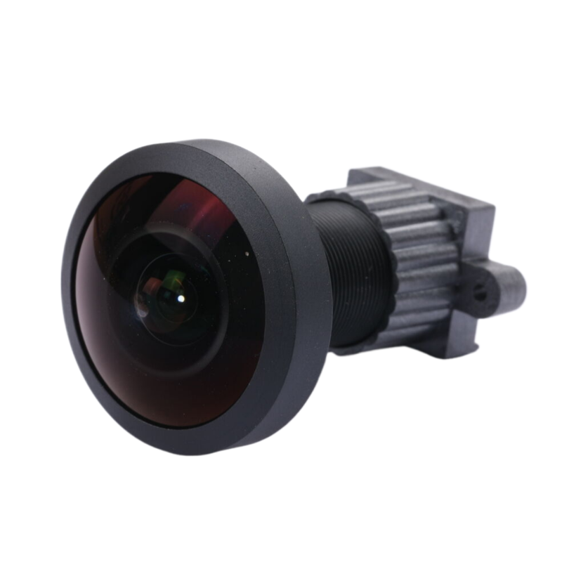 1/2.9" 180X180X180 degree EFL0.9mm F2.0 16M fisheye m12 panoramic cctv lens