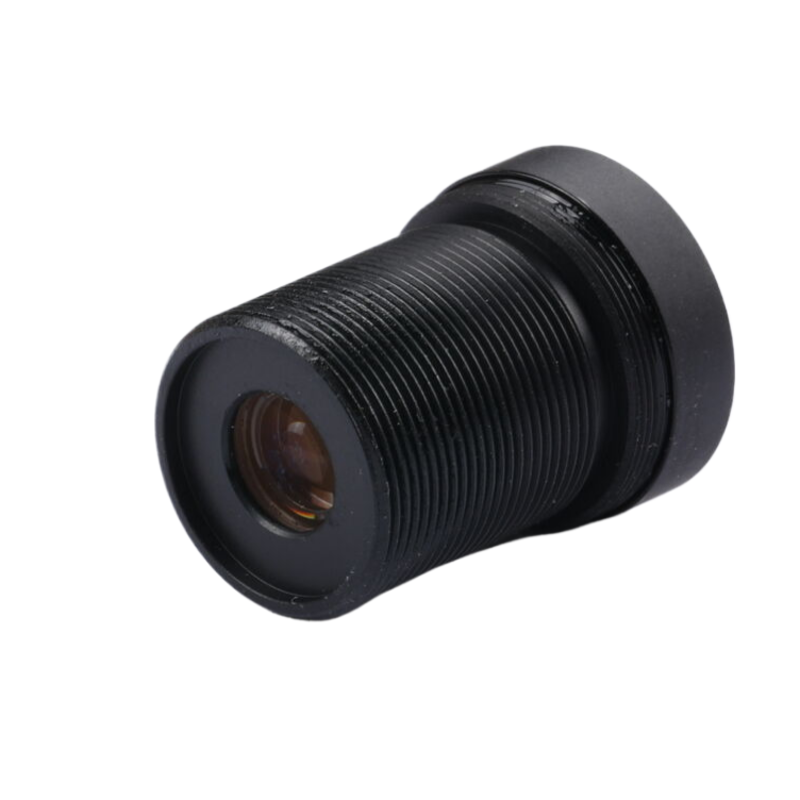 2.1mm 12MP M12 Mount Fisheye Lens F2.2 For 1/2.4" Image Sensor 12 Megapixel Panoramic Camera 160 Degree 4K CCTV Lens