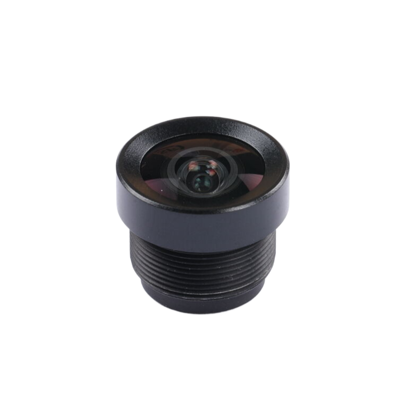 EFL 2.1mm H110 1/2.7 inch format 8MP Low distortion wide angle M12 S Mount Lens