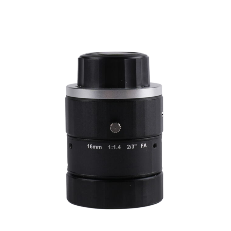 2/3" sensing area machine vision EFL16.1mm lens