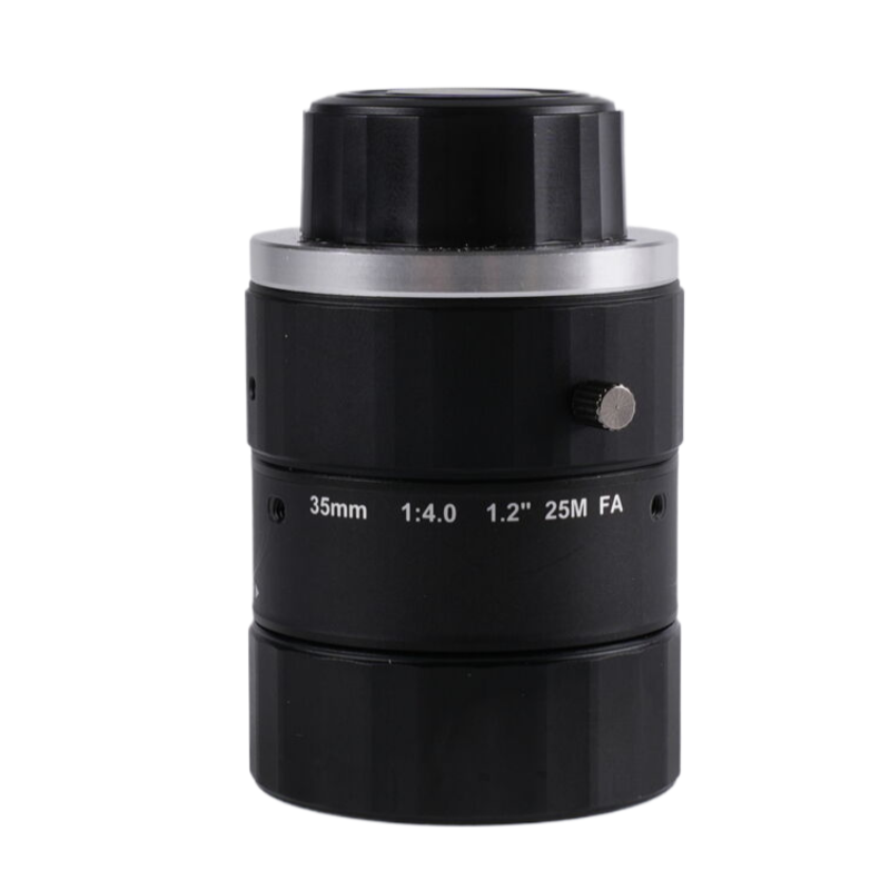 wide angle fixed focus EFL36.44MM 8MP 1/1.2 inch mount machine vision lens