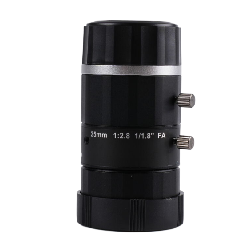 Machine Vision 25.0mm 1/3" C Mount F2.8 Manual Iris CCTV Lens For Industrial Camera