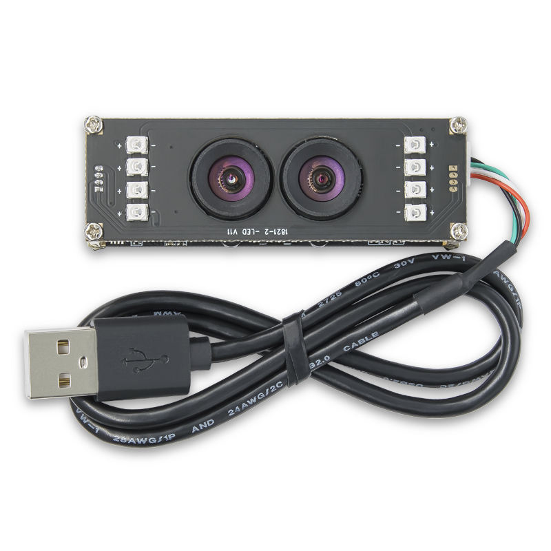 USB 2.0 2MP Dual Camera 1080P HD Portrait, Life Detection and Recognition Application Camera Module