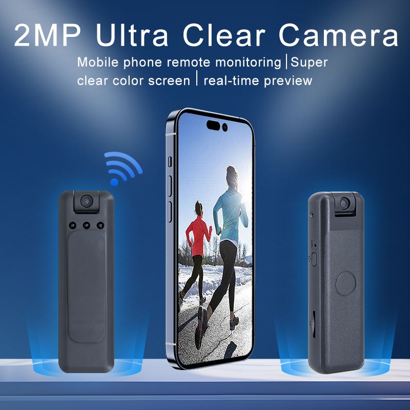 Mini Wireless Camera Li-Ion Battery Long Life With Motion Detection Auto Tracking