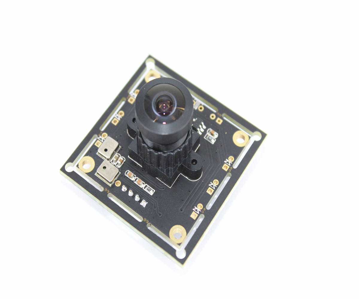 1MP 160 degree camera module M12 fisheye wide angle lens with microphone
