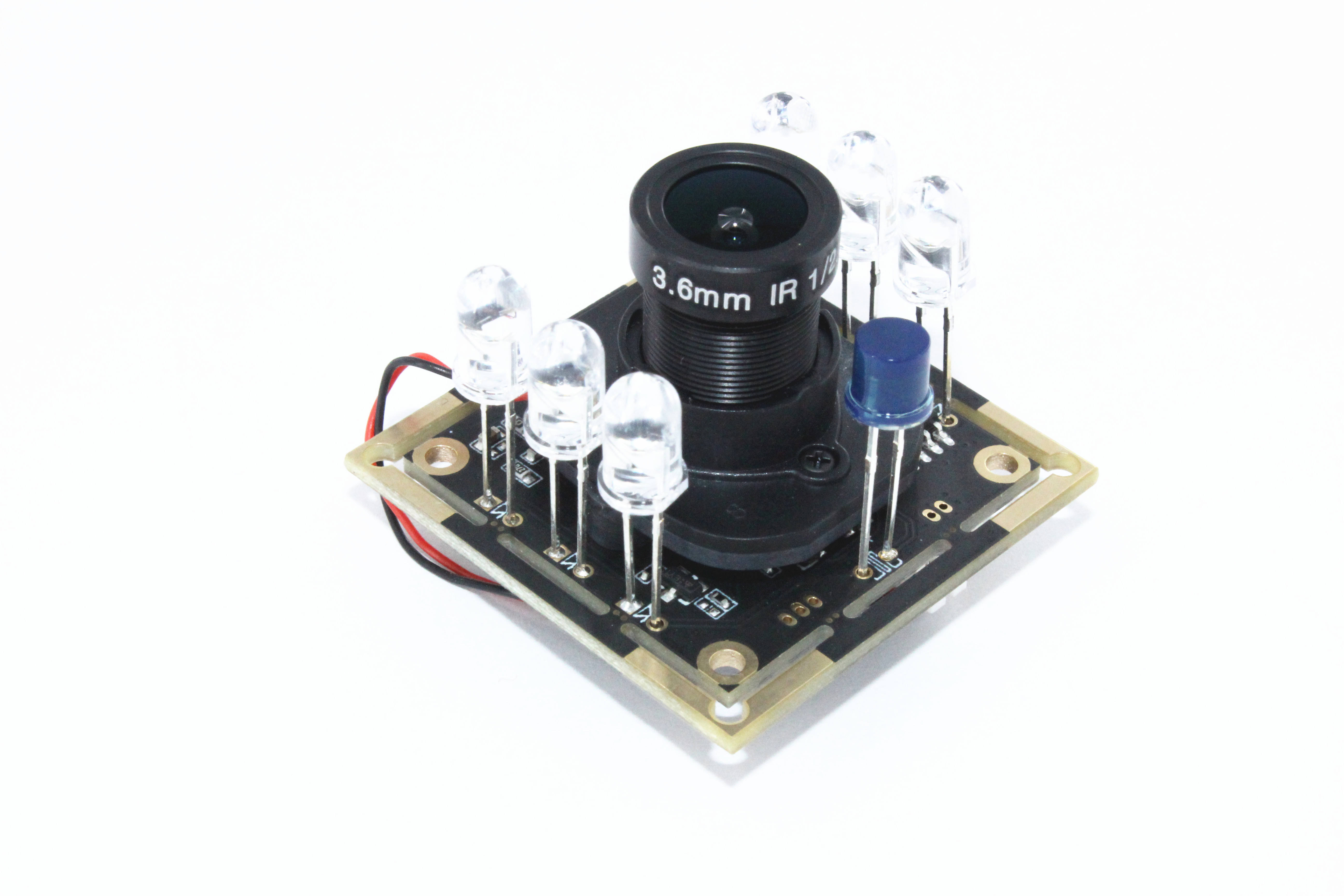 plant 1MP IR-CUT infrared camera module Additional 6 White Lights