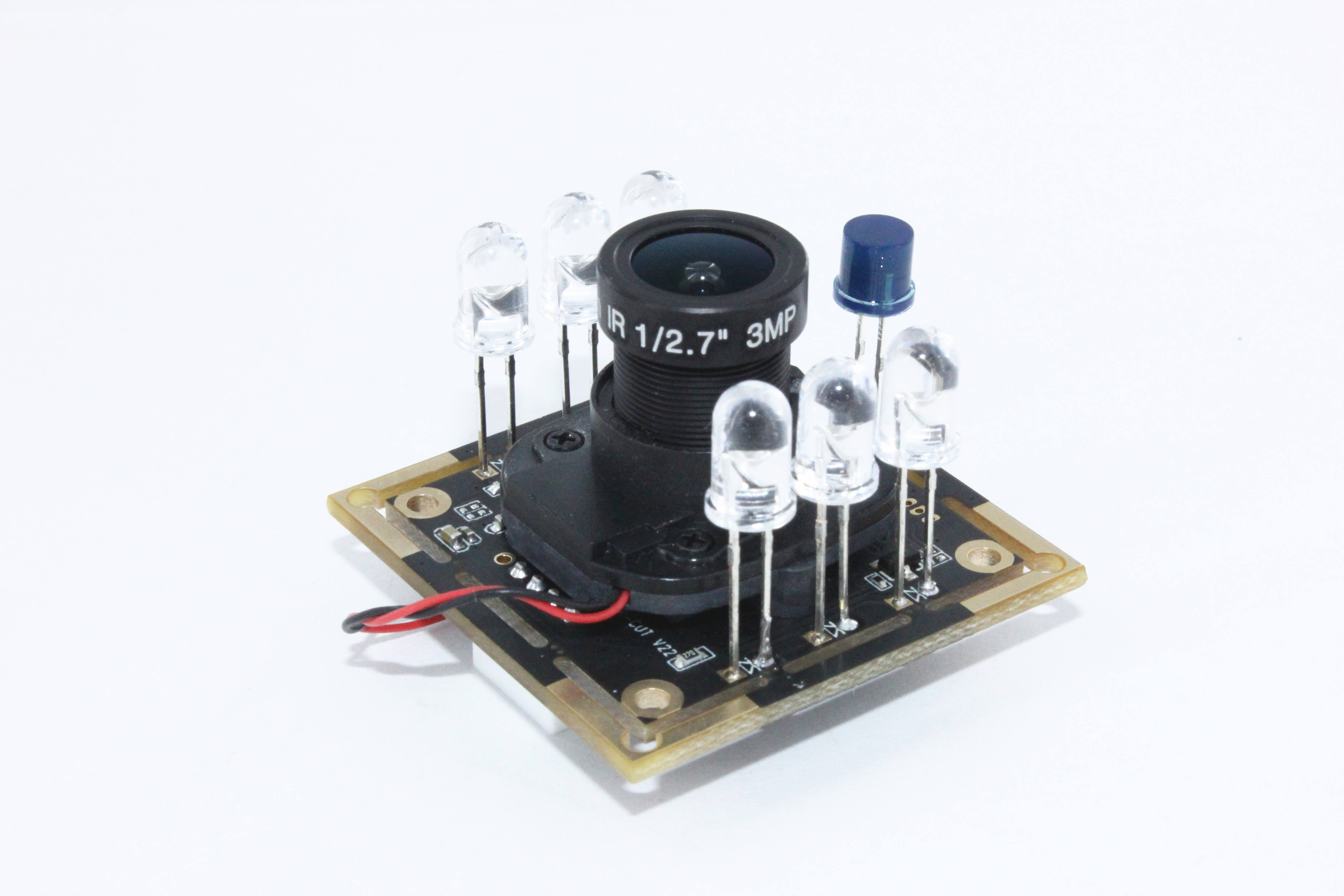 plant 1MP IR-CUT infrared camera module Additional 6 White Lights