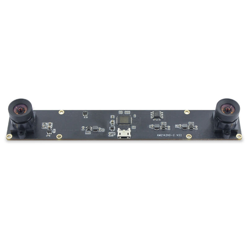 4MP dual-lens synchronized camera module 80 degree distortion-free camera module