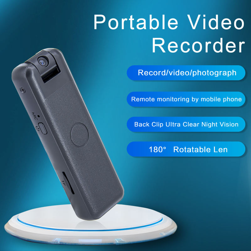 Convenient Pocket Camera Lens Auto Tracking Back Clip Camera