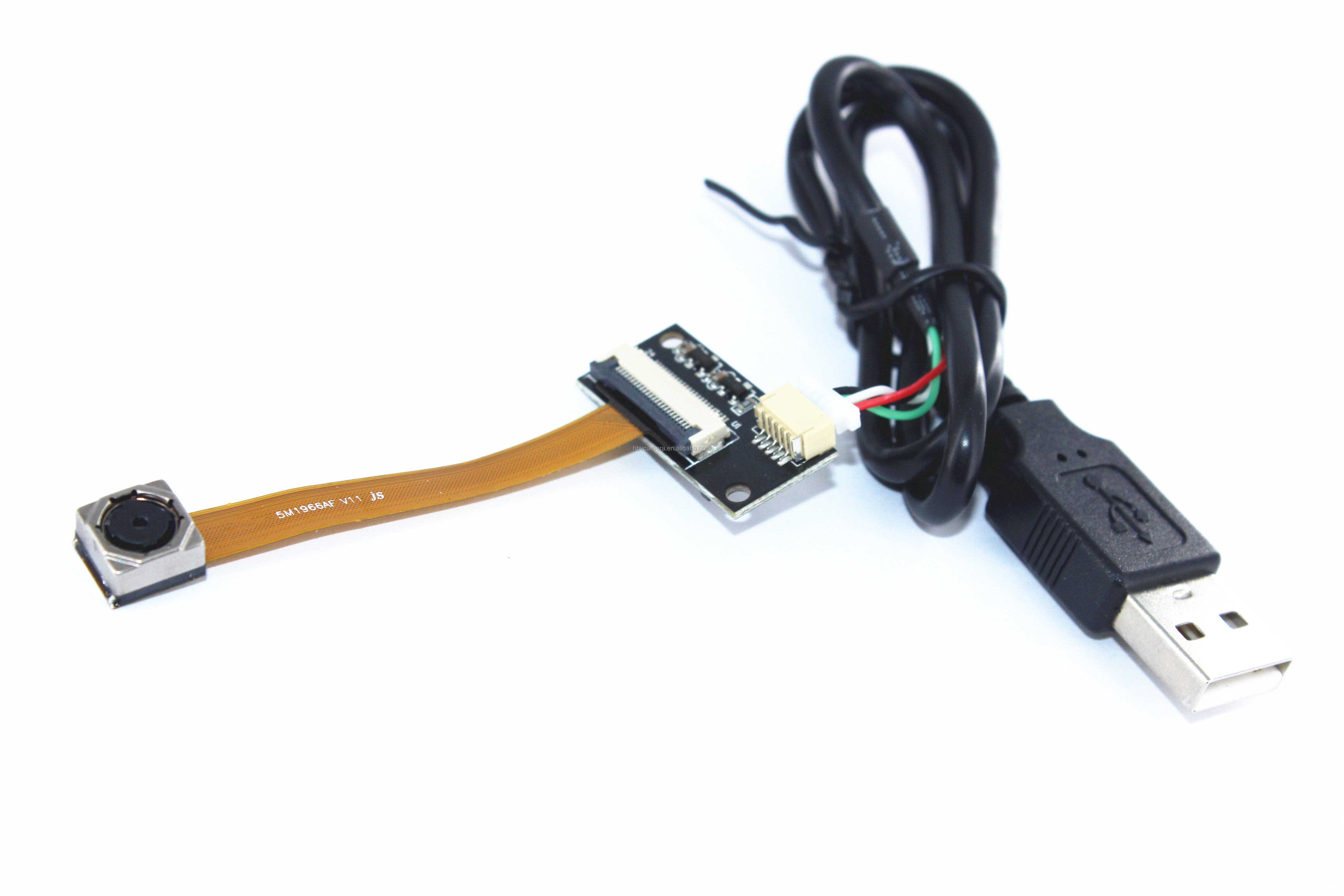 Customized 2mp Wide Angle 120 Degree Fisheye Webcam Module with LED Flash