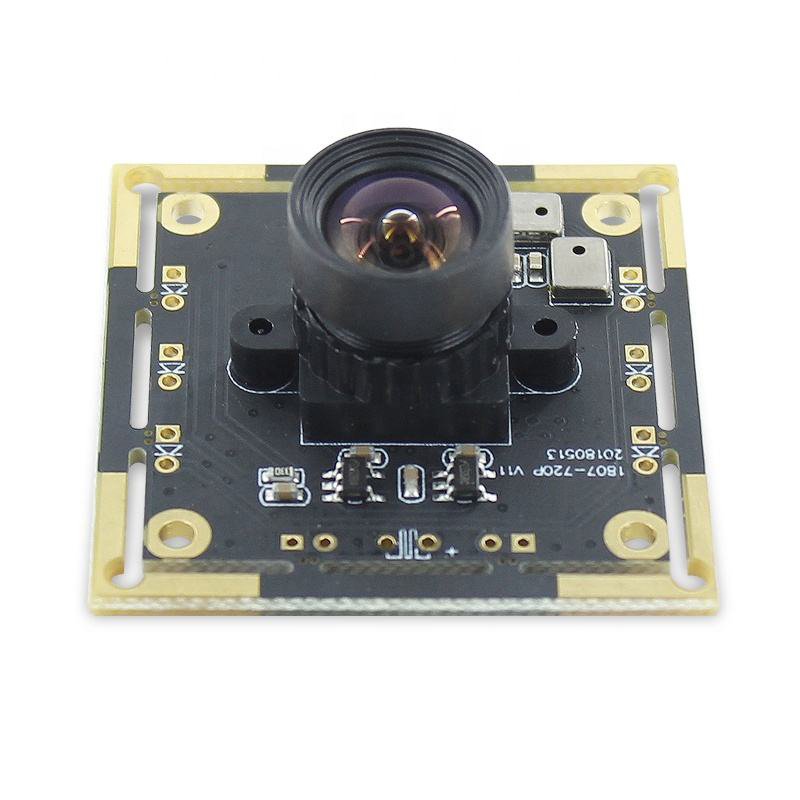 1mp100 degree lens micro cmos OV9732 sensor camera module without distortion