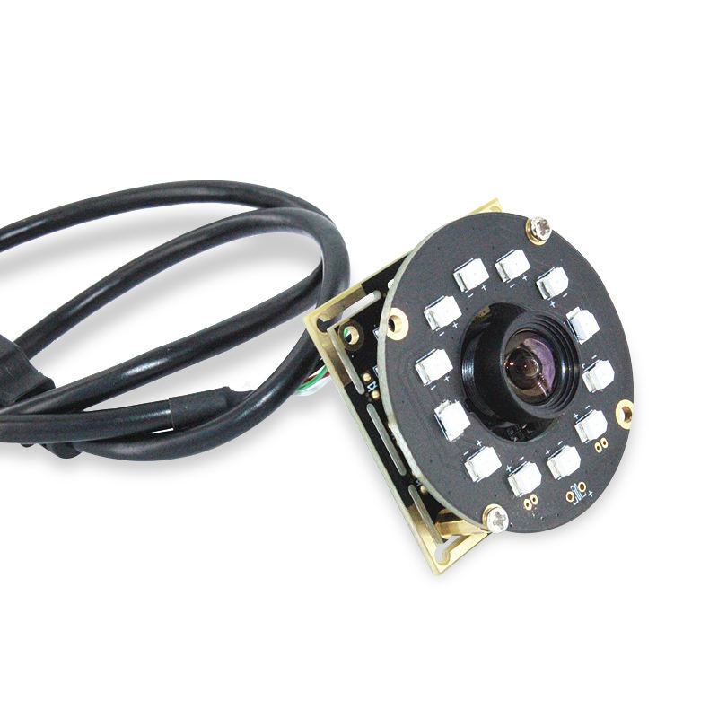 1MP 720P black and white global exposure with light board camera module face recognition camera module
