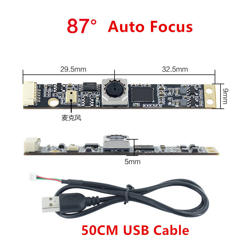 OV5647 5MP smart digital mini professional usb auto focus microscope camera module for Android system