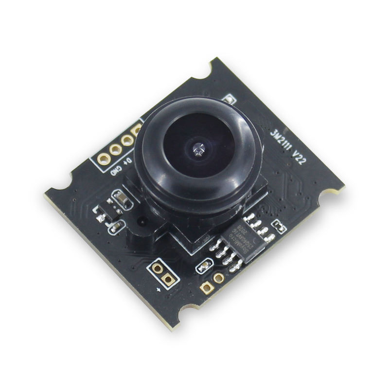 3MP 110 Degree Wide Angle Coms OV3660 Sensor Camera Ir global shutter camera module Support Microphone for face authentication
