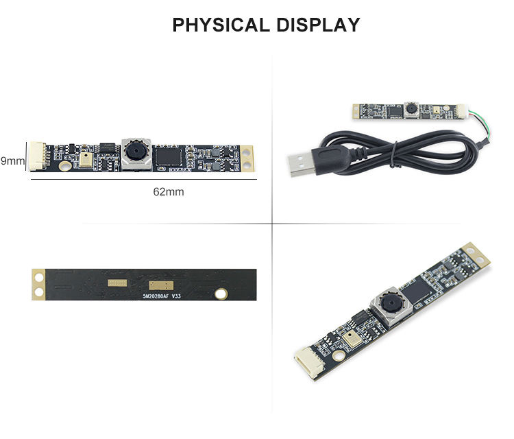Usb Camera Module 5MP HD Face Recognition Auto Focus Camera Module OV5647 1/4"" Cmos Camera Sensor Module