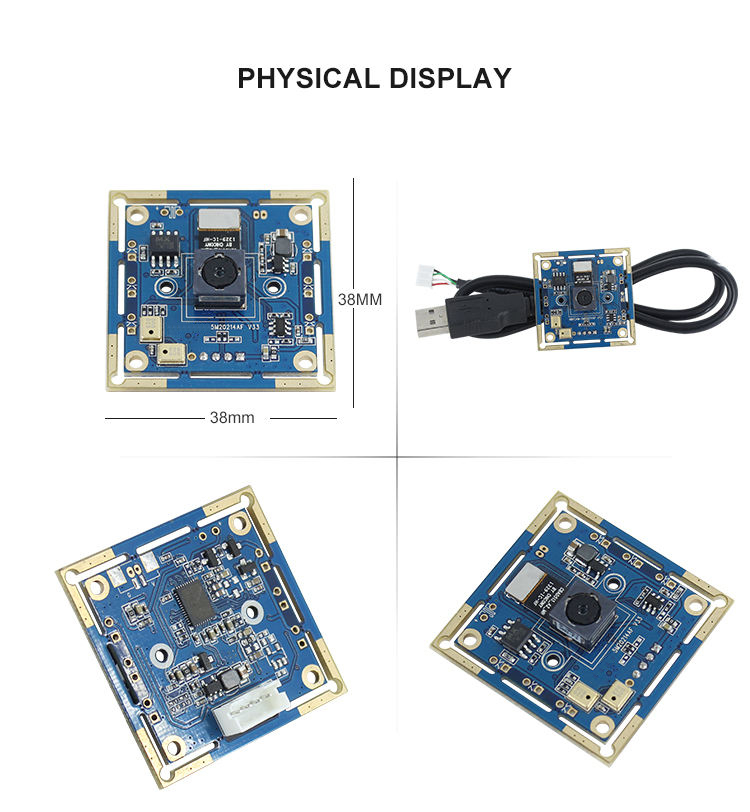 5Mp 2K Hd Free Driver Cmos Sensor OV5648(1/4") Camera Module For Industrial Control Camera