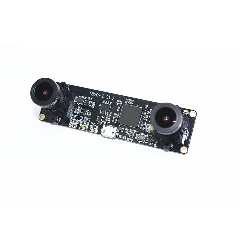 1M Pixel CMOS Sensor OV9732 HD Dual Lens 3D Synchronous Face Recognition Camera Module