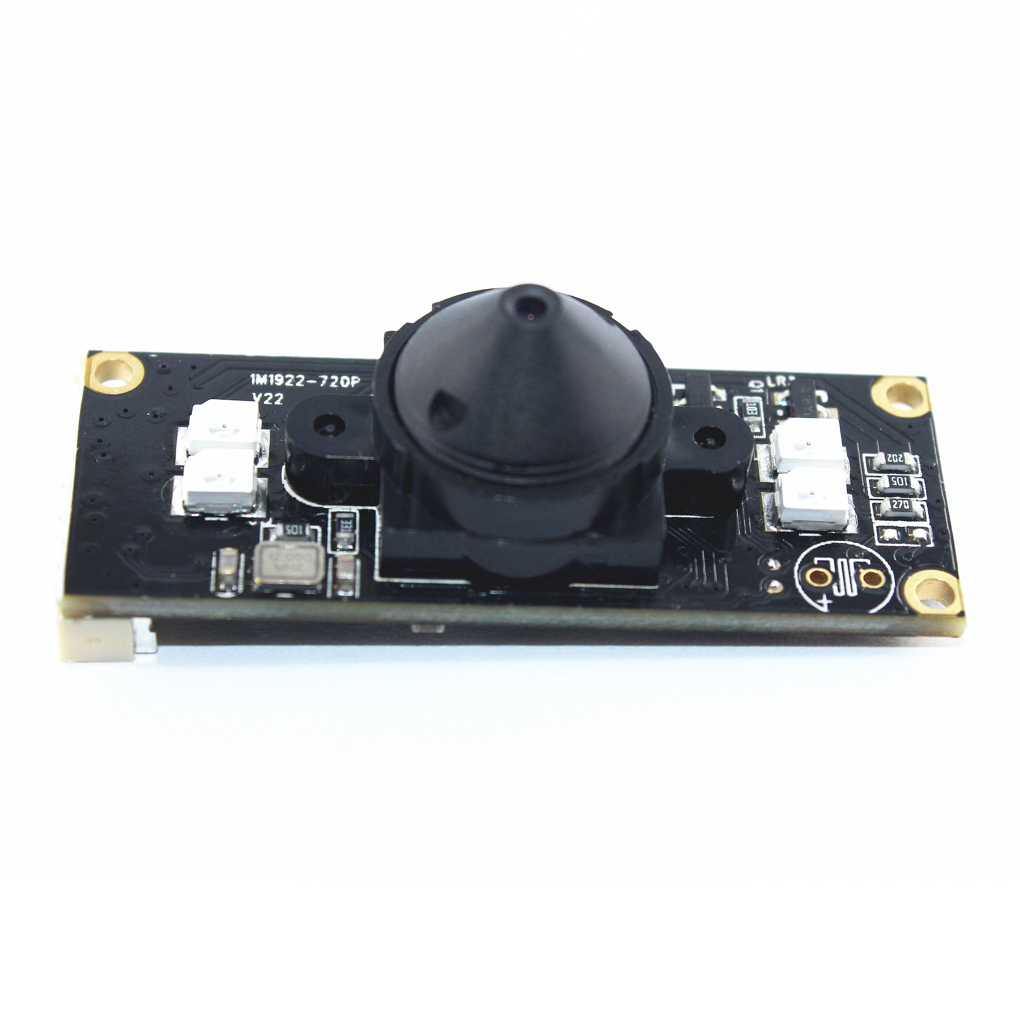 1MP High Definition cmos camera module with pinhole lens for doorbell mini device
