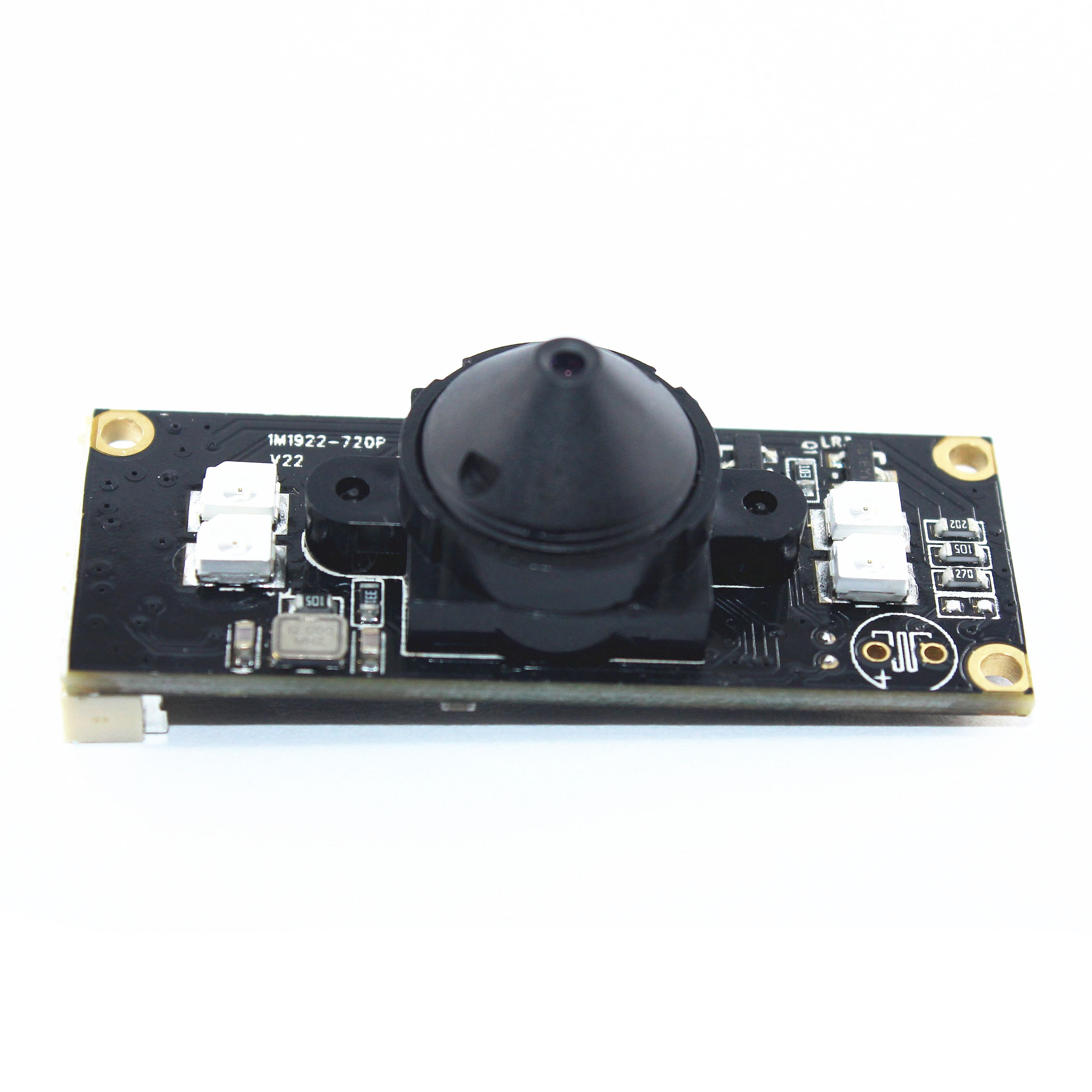 1MP High Definition cmos camera module with pinhole lens for doorbell mini device
