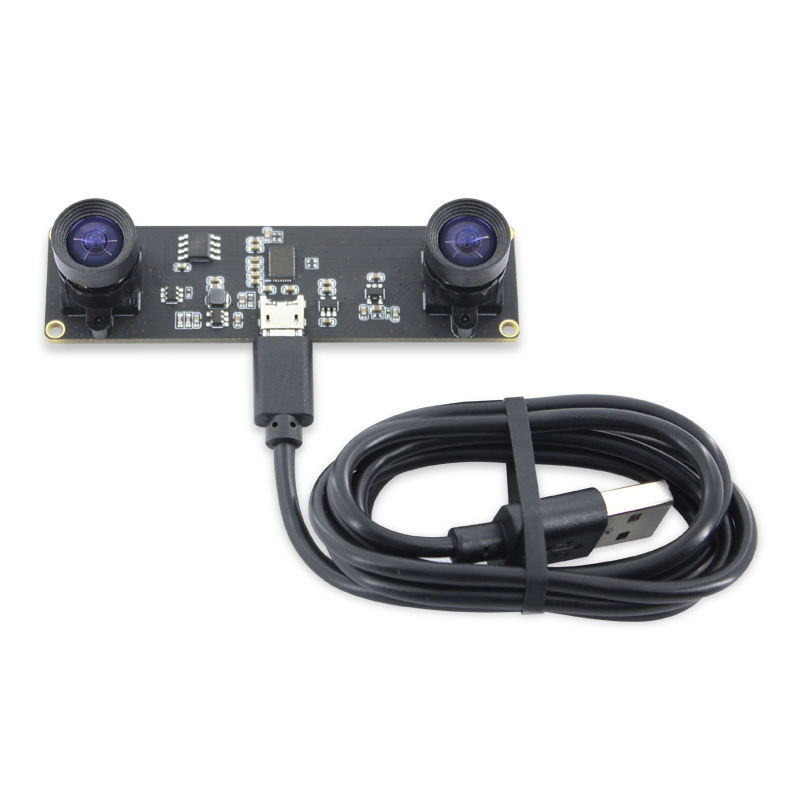 Dual Lens Usb2.0 Plug & Play 1Mp Vr Ranging Camera Sensor JX-H62 3D Camera Module