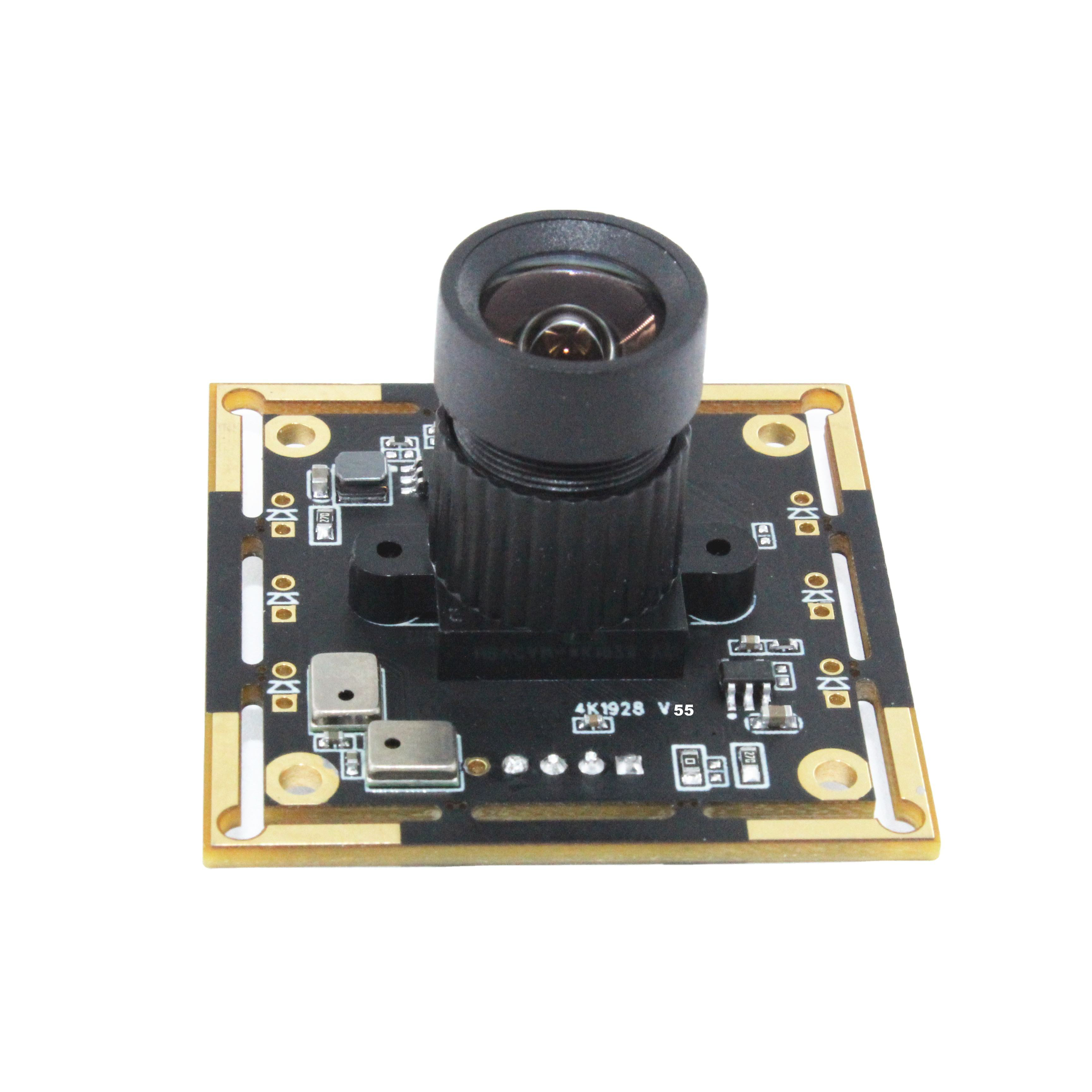 8MP UVC HD IMX317 CMOS Mini 3840*2160 30fps USB2.0 4K Camera module for Face Recognition
