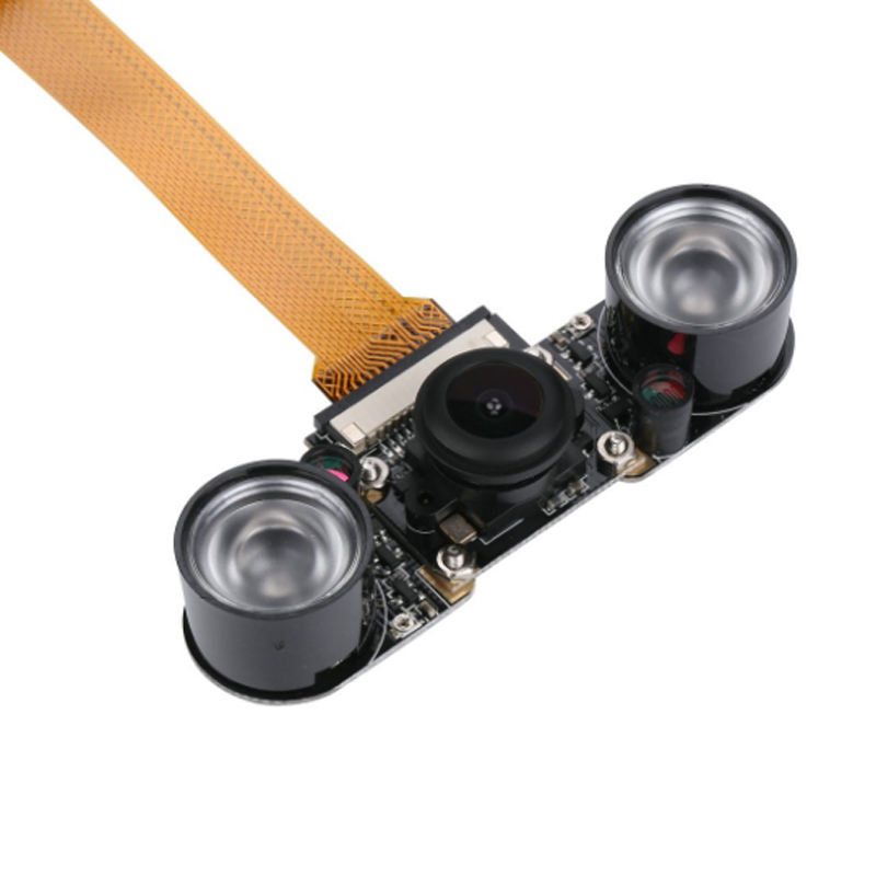 5 Mega Pixel OV5647 CMOS Sensor 130 Degree Wide Angle Lens Night Vision Raspberry pi 3b camera