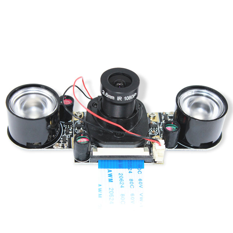 5MP OV5647 Night Vision 2 3 4b IR-CUT Focus Automatic Switch Camera Raspberry Pi