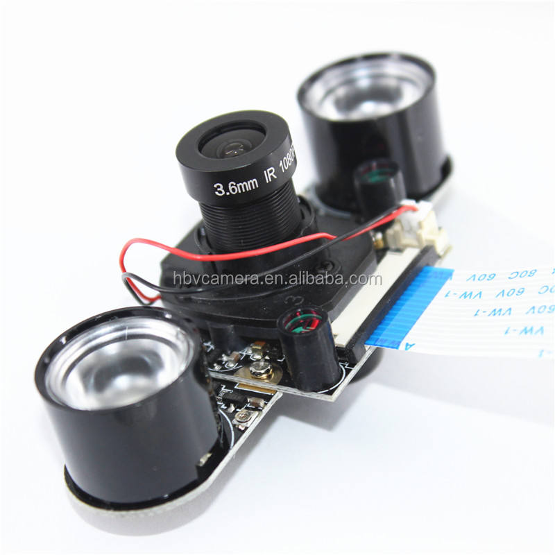 5MP OV5647 Night Vision 2 3 4b IR-CUT Focus Automatic Switch Camera Raspberry Pi