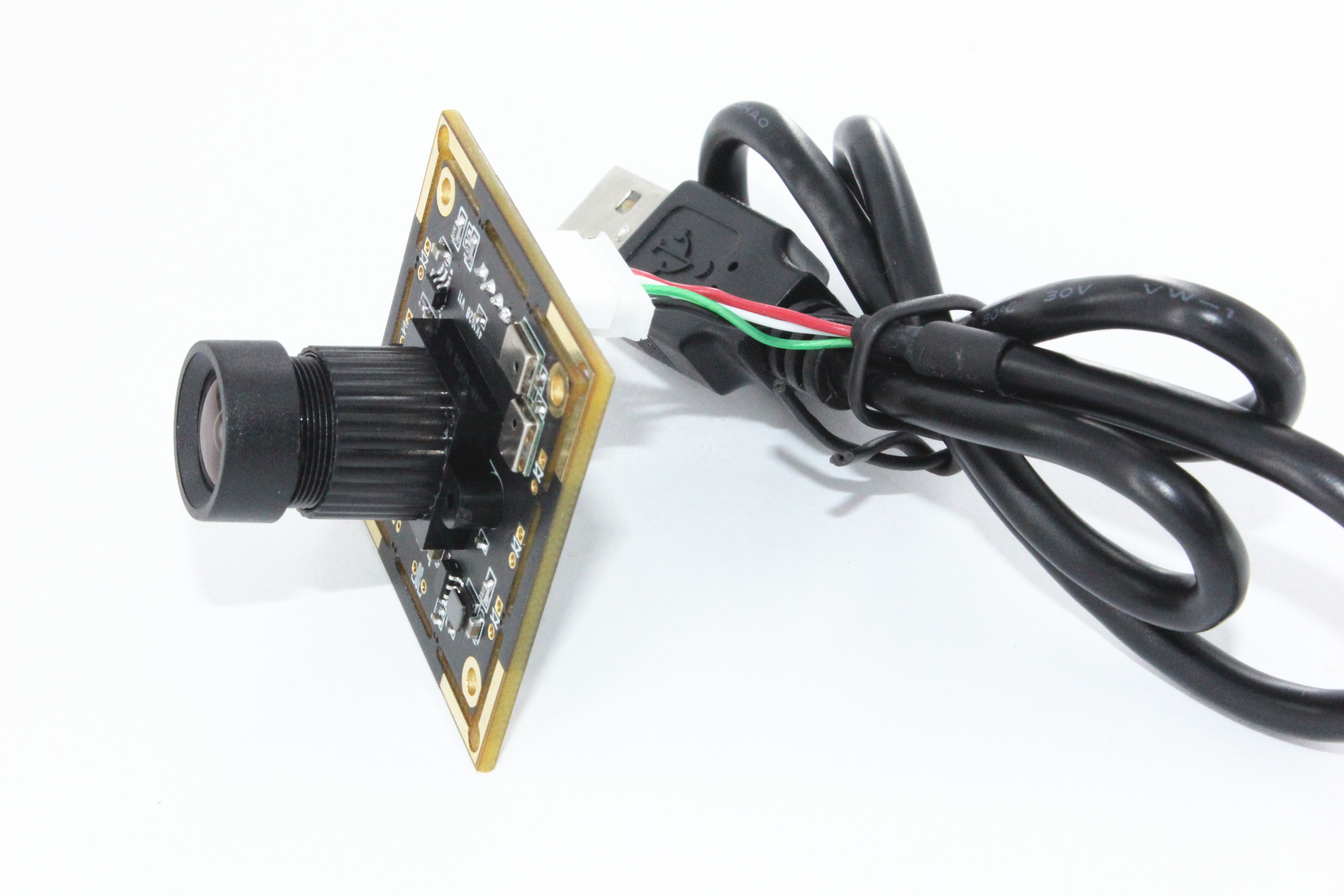 Fixed Focus 4K 8MP HD 3840*2160 IMX317 CMOS 30 FPS USB2.0 FOV 85 Degree Camera Module for Face Recognition