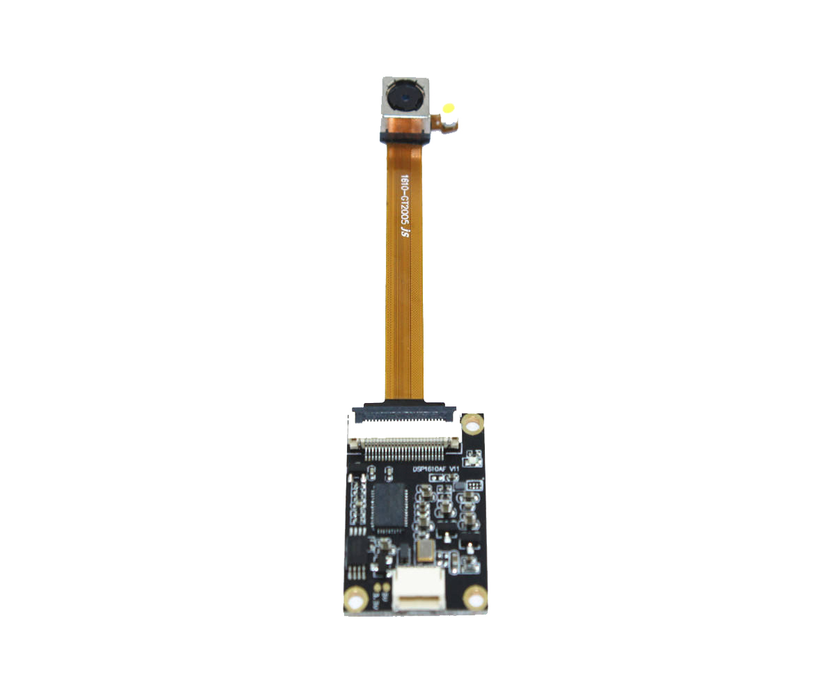 2MP UVC 1600*1200 auto focus CMOS GT2005 micro mini usb2.0 camera module with flash light LED